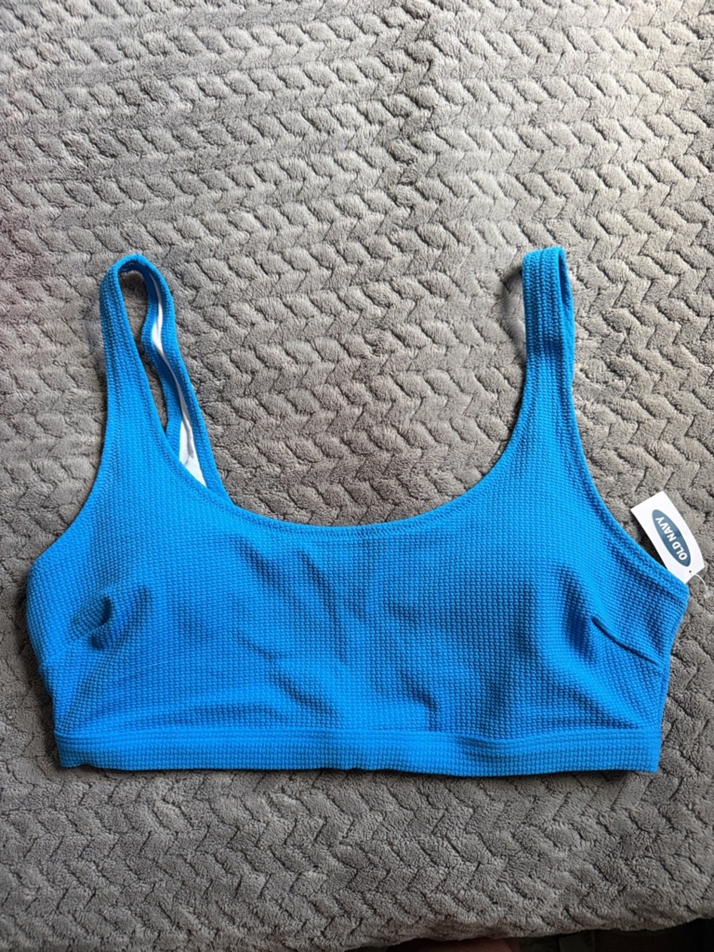 Old Navy Scoop Bikini Bralette - Bright Blue